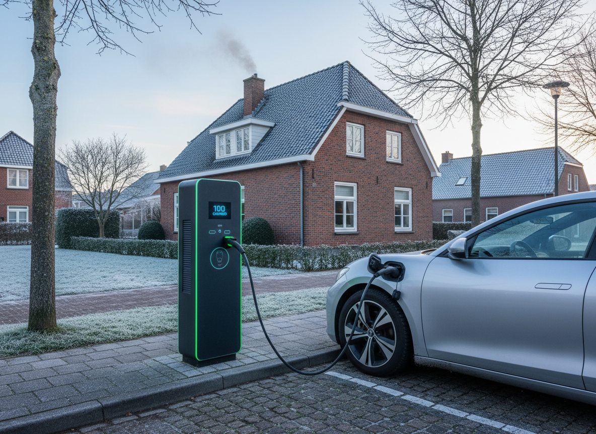 Wooncomfort met laadpaal - sfeerbeeld